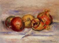 Renoir, Pierre Auguste - Three Pomegranates and Two Apples
